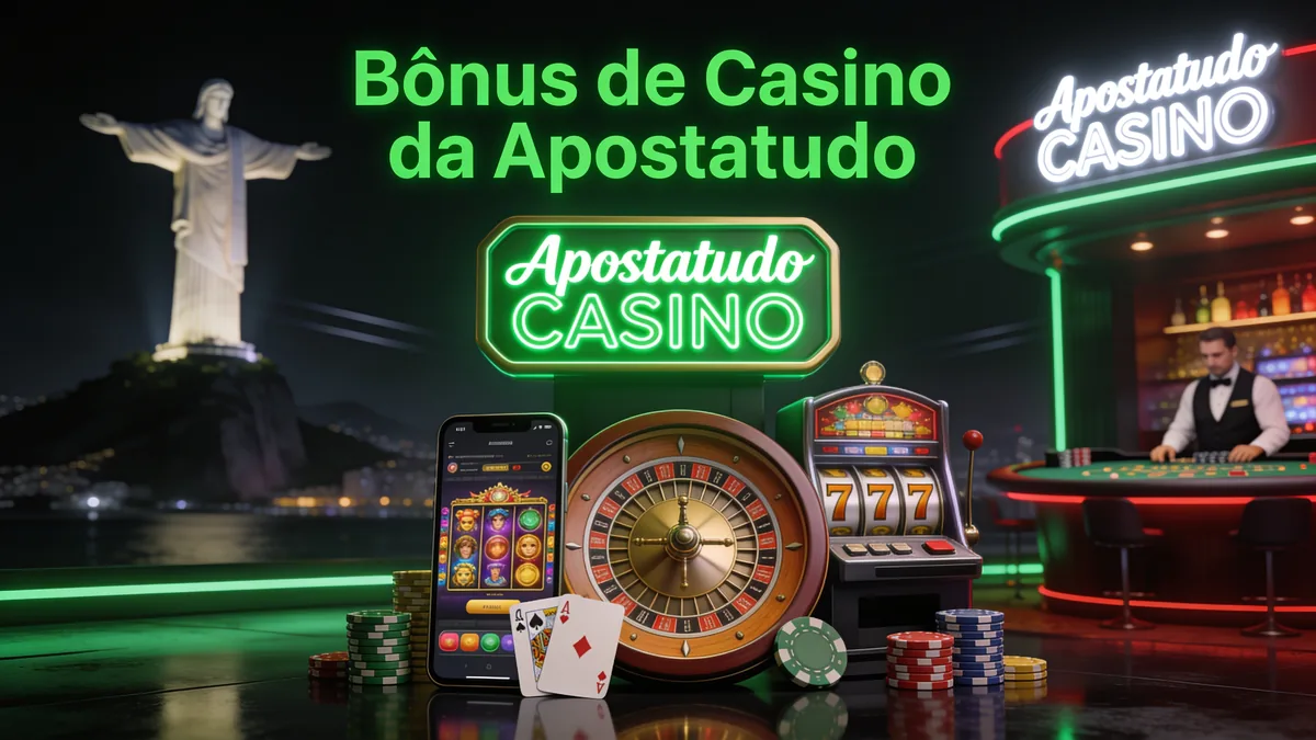 Bônus de Casino da Apostatudo for players in Brazil